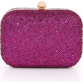 Jewel Badgley Mischka Jewel Badgley Mischka Celest Crystal Mini Minaudiere Clutch