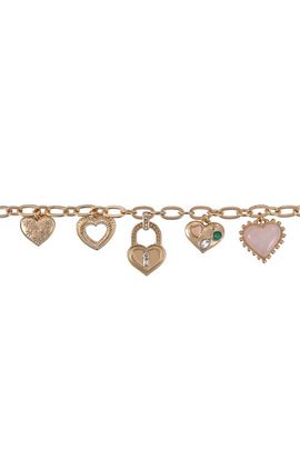 Jewel Badgley Mischka Jewel Badgley Mischka Charmy Heart Charm Necklace