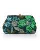 Jewel Badgley Mischka Jewel Badgley Mischka Elara Large Flora Sequin Pouch Clutch - 1