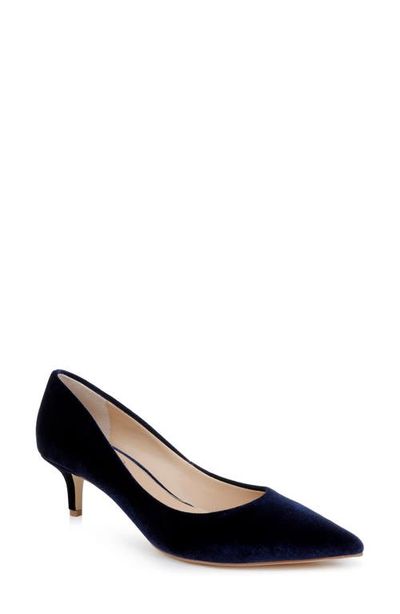 Jewel Badgley Mischka Jewel Badgley Mischka Enola Pointed Toe Kitten Heel Pump