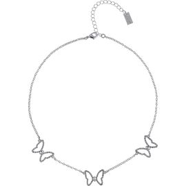 Jewel Badgley Mischka Jewel Badgley Mischka Glass Crystal Butterfly Collar Necklace