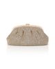 Jewel Badgley Mischka Jewel Badgley Mischka Khari Rhinestone Pleated Clutch - 3