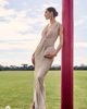 Jewel Badgley Mischka Jewel Badgley Mischka Knot Front Sleeveless Gown - 2