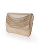 Jewel Badgley Mischka Jewel Badgley Mischka Lux Crystal Necklace Faux Leather Envelope - 2