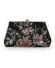 Jewel Badgley Mischka Jewel Badgley Mischka Lyric Sequin Floral Satin Top Handle - 1