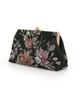 Jewel Badgley Mischka Jewel Badgley Mischka Lyric Sequin Floral Satin Top Handle - 2
