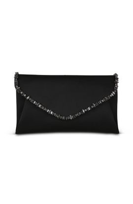 Jewel Badgley Mischka Jewel Badgley Mischka Mika Mix Crystal Neckline Envelope