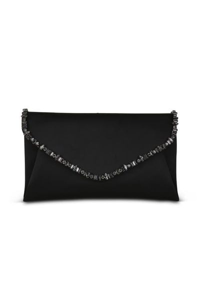 Jewel Badgley Mischka Jewel Badgley Mischka Mika Mix Crystal Neckline Envelope