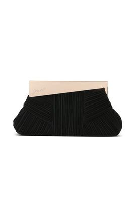 Jewel Badgley Mischka Jewel Badgley Mischka Millie Mini Pleated Clutch