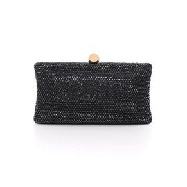 Jewel Badgley Mischka Jewel Badgley Mischka Nia Fully Crystal Beveled Minaudiere