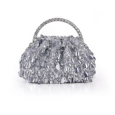 Jewel Badgley Mischka Jewel Badgley Mischka Remy Mixed Sequin Pouch Clutch