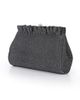 Jewel Badgley Mischka Jewel Badgley Mischka Ria Sparkle Jacquard Ruffle Top Clutch - 2