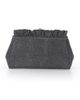 Jewel Badgley Mischka Jewel Badgley Mischka Ria Sparkle Jacquard Ruffle Top Clutch - 3