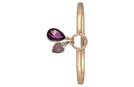 Jewel Badgley Mischka Jewel Badgley Mischka Set of 3 Stone Charm Bangles