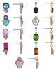 Jewel Badgley Mischka Jewel Badgley Mischka Set of 9 Heart Studs and Drop Earrings - 1