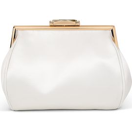 Jewel Badgley Mischka Jewel Badgley Mischka Sky Framed Clutch with Crystal Clasp