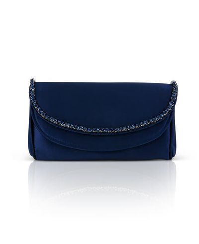 Jewel Badgley Mischka Jewel Badgley Mischka Talia Double Flap Clutch