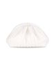 Jewel Badgley Mischka Jewel Badgley Mischka Vale Pleated Tulle and Satin Mini Pouch Clutch - 3
