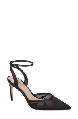 Jewel Badgley Mischka Jewel Badgley Mischka Zaida Ankle Strap Pointed Toe Pump