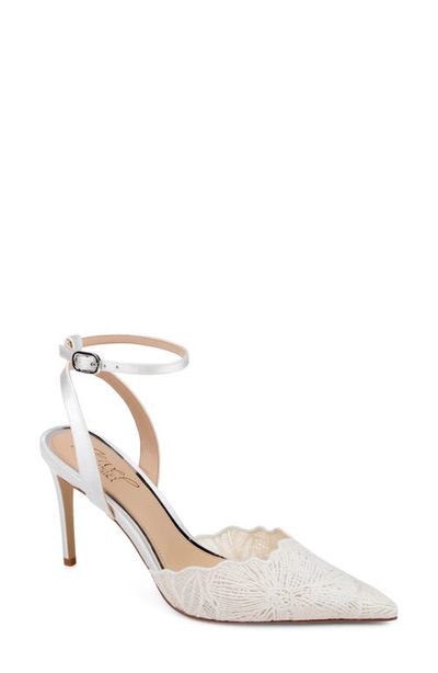 Jewel Badgley Mischka Jewel Badgley Mischka Zaima Ankle Strap Pump