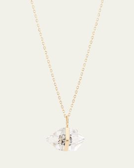 JIA JIA 14K April Birthstone Pendant Necklace