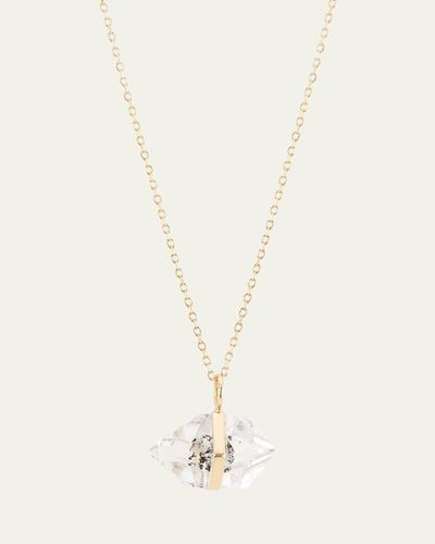 JIA JIA 14K April Birthstone Pendant Necklace