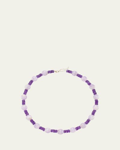 JIA JIA 14K Atlas Amethyst Necklace