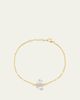 JIA JIA 14K Crystal Quartz Diamond Bar Bracelet - 1