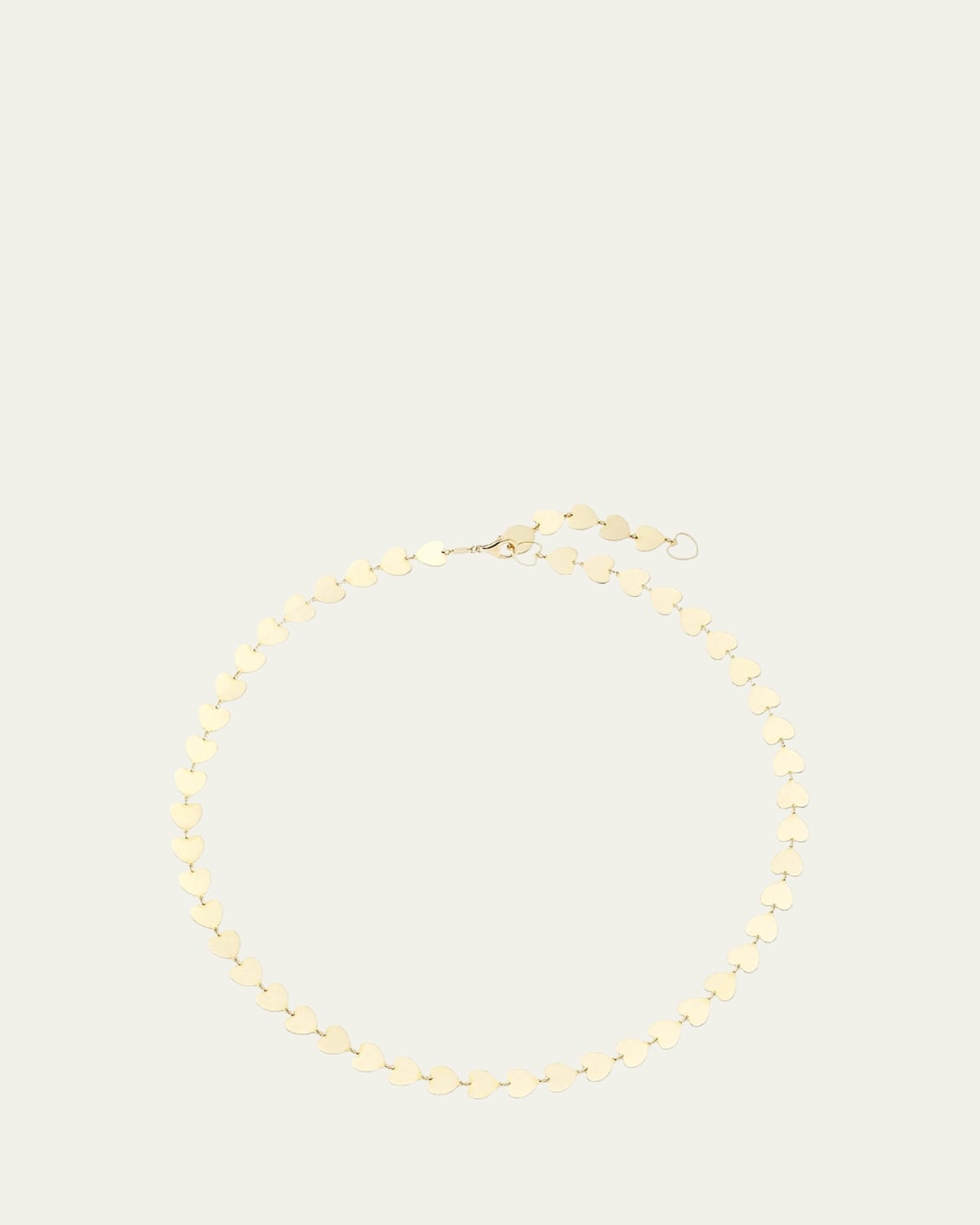 JIA JIA 14K Gold Love Heart Chain Necklace