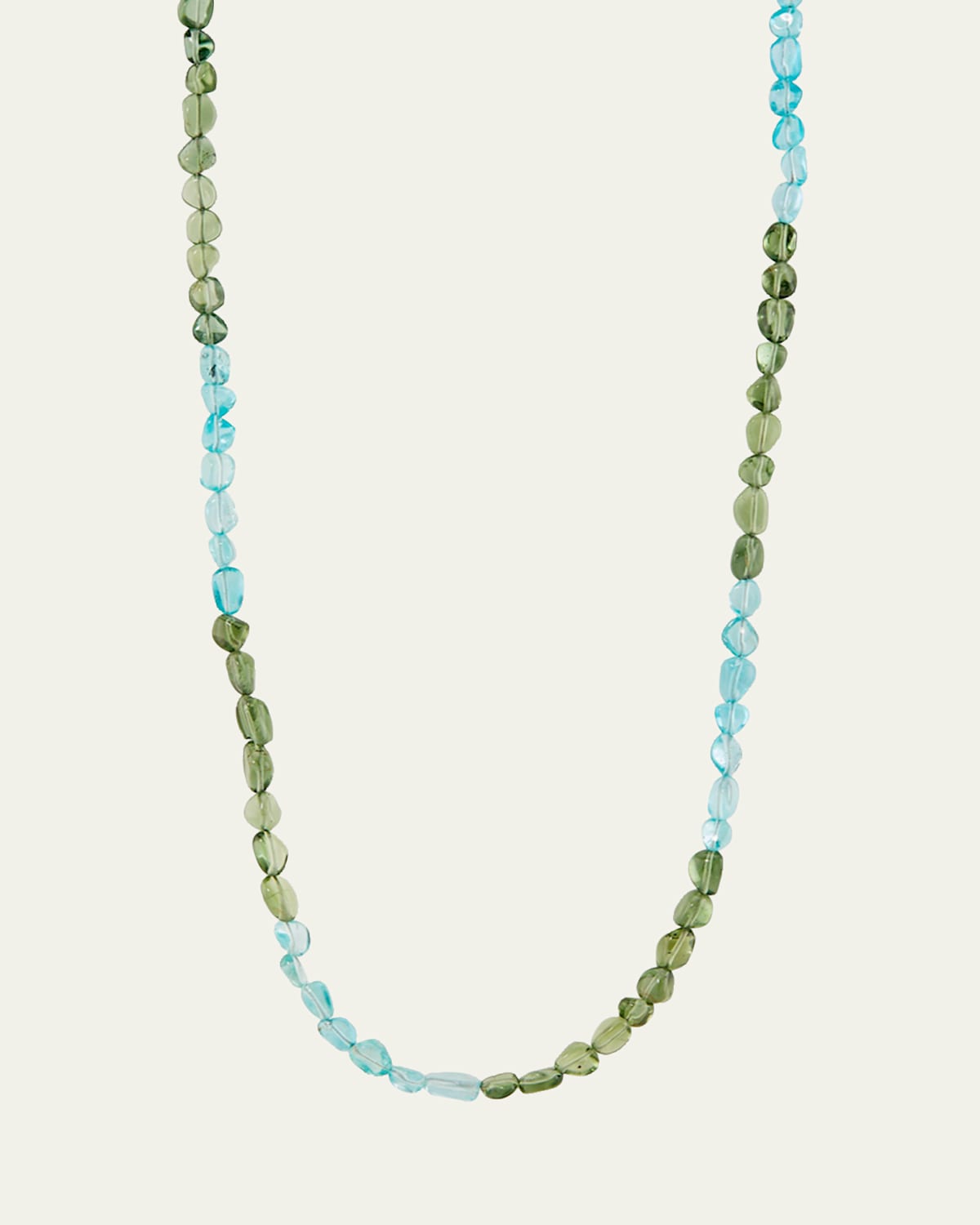 JIA JIA 14K Green and Blue Apatite Necklace