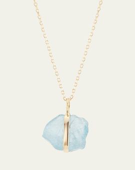 JIA JIA 14K March Birthstone Pendant Necklace