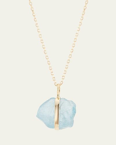 JIA JIA 14K March Birthstone Pendant Necklace