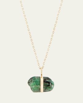 JIA JIA 14K May Birthstone Pendant Necklace