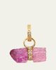 JIA JIA 14K Pink Tanzanite Diamond Bar Charm - 1