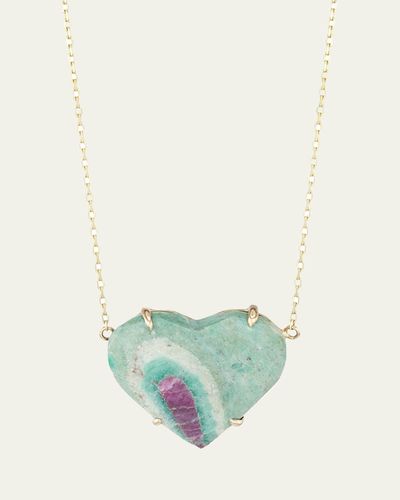 JIA JIA 14K Topaz Heart Necklace