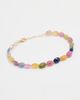 JIA JIA JIA JIA 14k Large Rainbow Sapphire Candy Bracelet Rainbow One - 2
