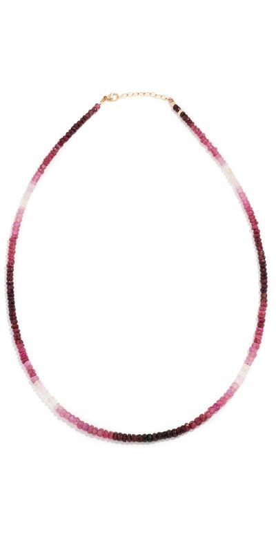 JIA JIA JIA JIA 14k Ombre Ruby Necklace Ruby One