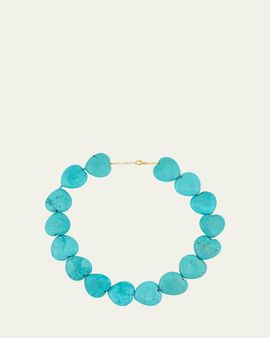 JIA JIA Nevada Turquoise Jumbo Heart Necklace