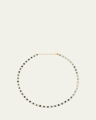 JIA JIA Ocean Jumbo Emerald and Pearl Necklace