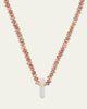 JIA JIA Oracle 14K Mystic Moonstone and Quartz Crystal Charm Necklace - 1