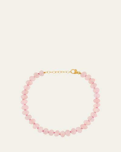 JIA JIA Oracle Rose Quartz Gemstone Bracelet