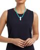 Jia Jia Women's Nevada 14K Yellow Gold, Turquoise & Crystal Quartz Pendant Necklace - 2