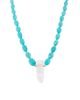 Jia Jia Women's Nevada 14K Yellow Gold, Turquoise & Crystal Quartz Pendant Necklace - 4