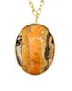 Jia Jia Women's Treasure 14K Yellow Gold & Bumblebee Jasper Pendant Necklace - 1