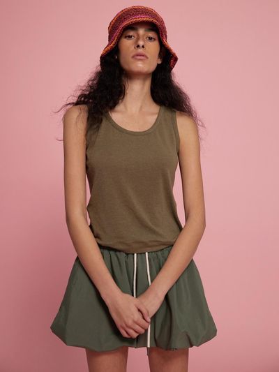 jijivisha Cargo Mini Skirt - Khaki