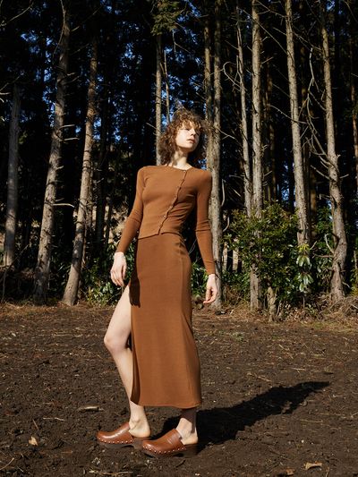 jijivisha Monet Slit Skirt