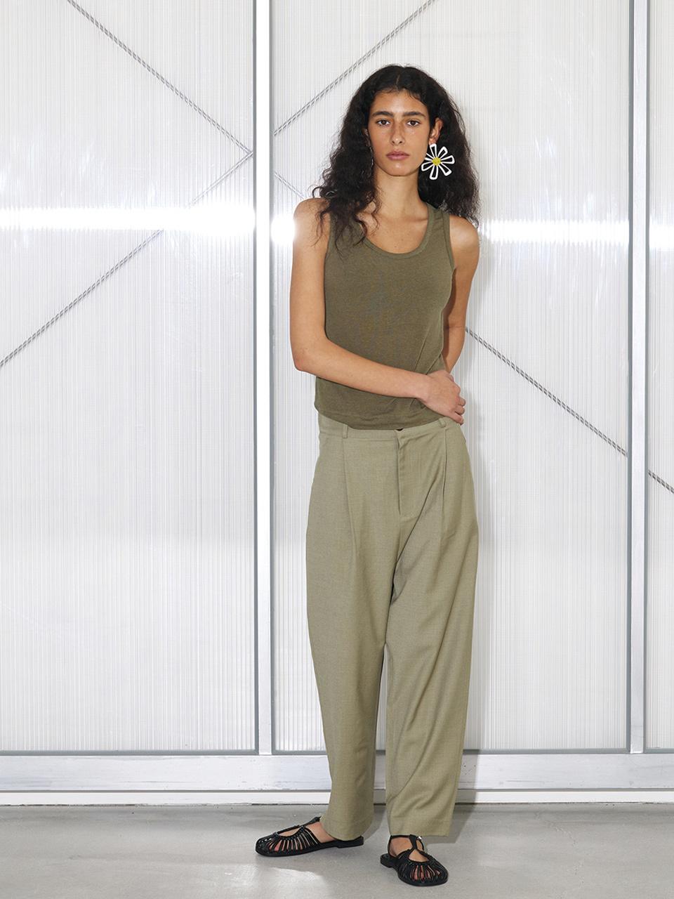 jijivisha Morish Slacks - Khaki