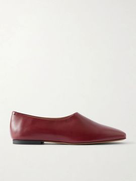 JIL SANDER Ballerina Prince leather flats
