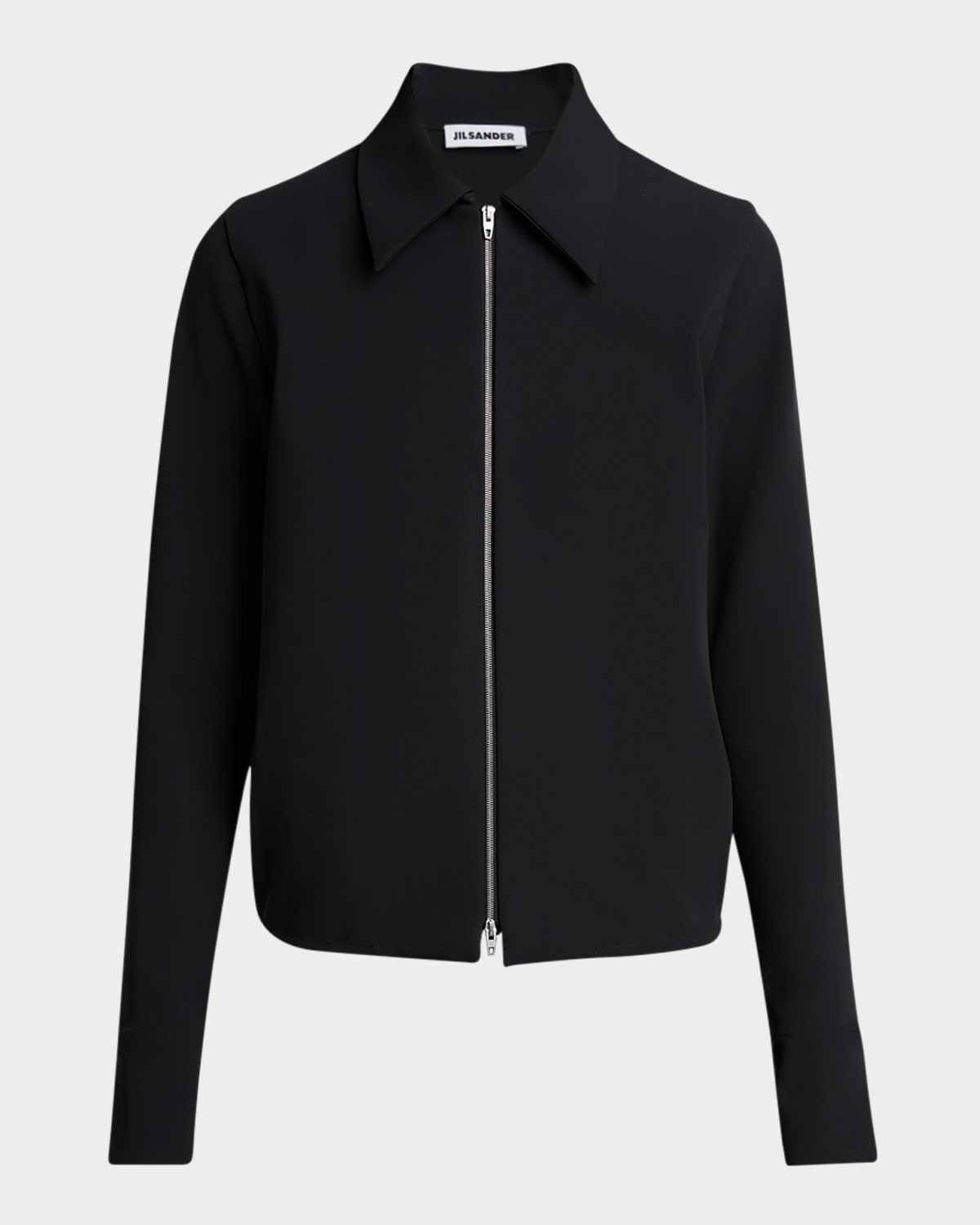 Jil Sander Collared Zip-Up Jacket