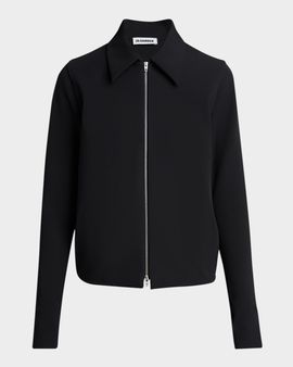 Jil Sander Collared Zip-Up Jacket